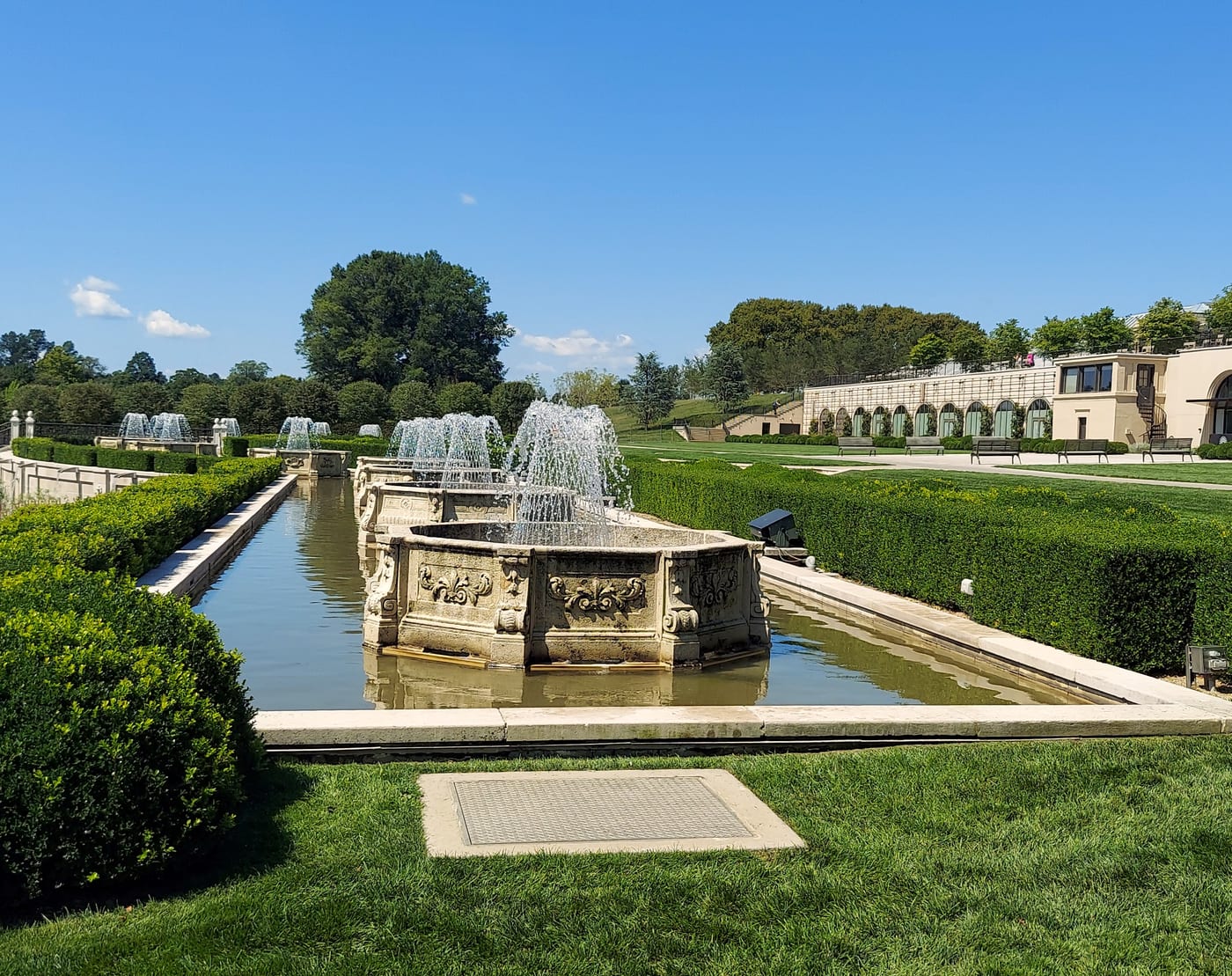 Main Fountain Garden at Longwood Gardens in Chester County, Pennsylvania