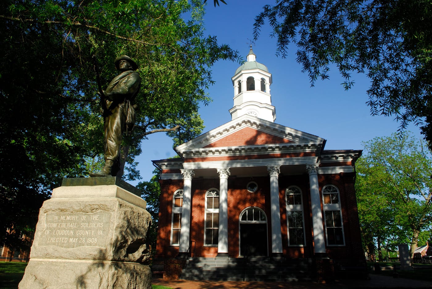 Historic Loudoun County Courthouse in Leesburg, Virginia