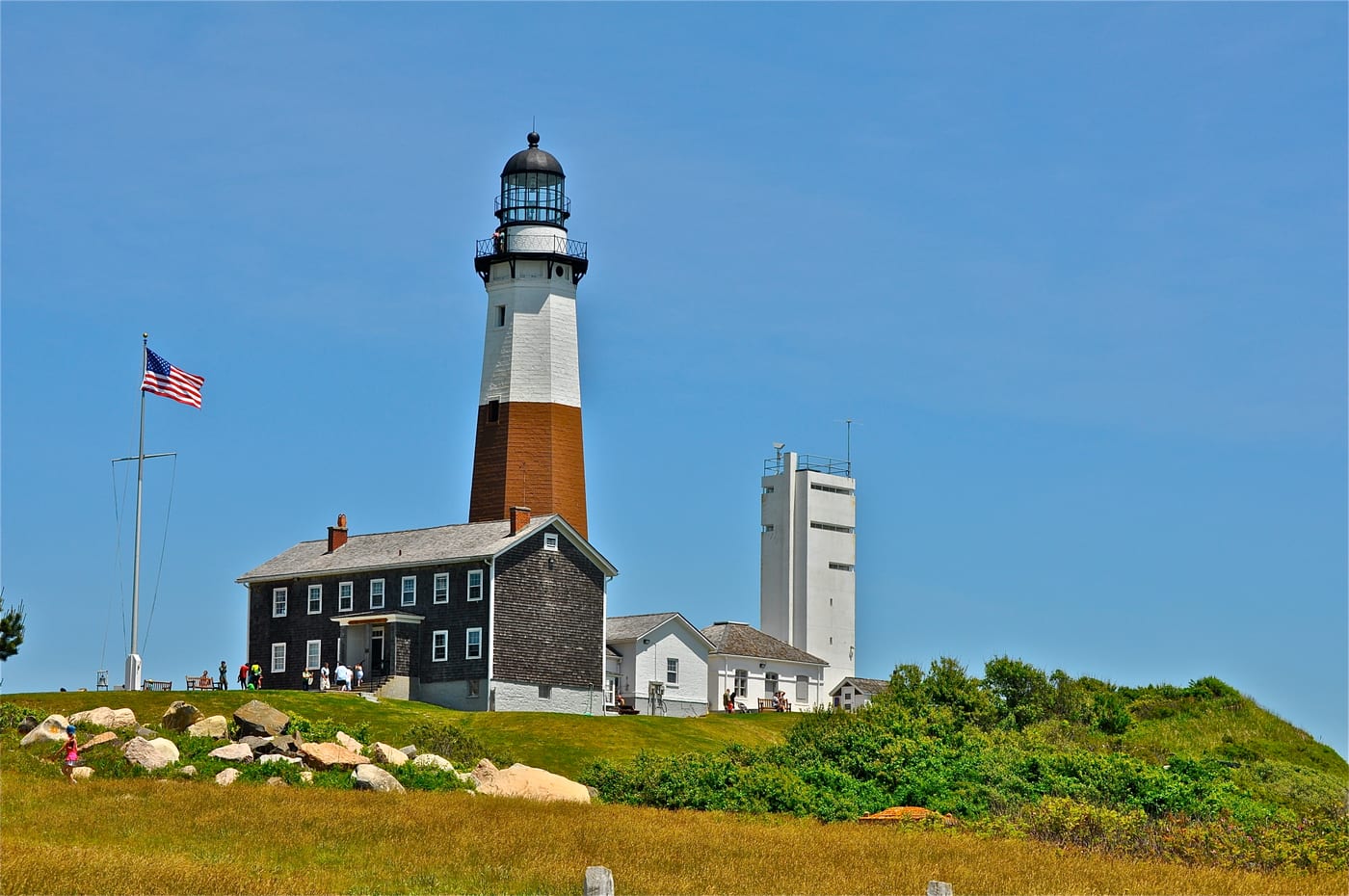 Montauk Point Lighthouse on the eastern tip of Long Island